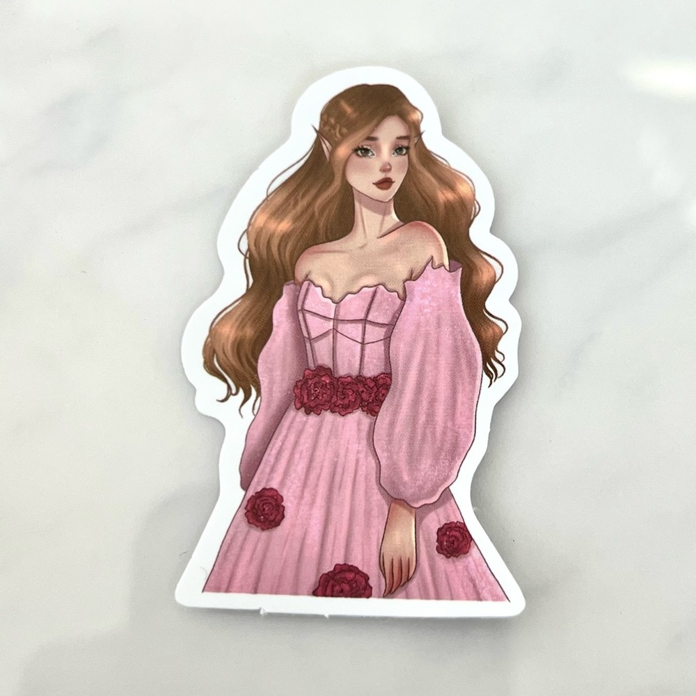 5/$10 Waterproof Vinyl Stickers ACOTAR Elain Archeron